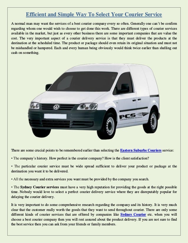 best courier van to buy