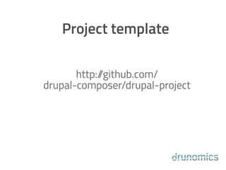 Efficient development workflows with composer