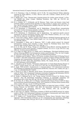 Efficient Energy-Based Cluster Head Election and Routing Protocol in ...