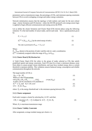 Efficient Energy-Based Cluster Head Election and Routing Protocol in ...