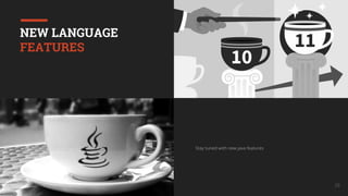 UkrainQA #7 28
NEW LANGUAGE
FEATURES
Stay tuned with new java features
 