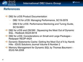 Efficient Monitoring & Tuning of Dynamic SQL in DB2 for z/OS by Namik ...