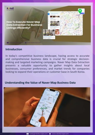 Understanding Web Scraping Foodhub Reviews
Web scraping involves extracting large amounts of data from websites in an automated manner.
Foodhub Reviews Scraper is designed to help businesses collect customer reviews from Foodhub,
a popular food delivery platform.
By scraping reviews, ratings, and feedback from customers, businesses can gain insights into
various aspects of their service, including food quality, delivery times, and customer satisfaction.
Instead of relying on manual data collection, Foodhub Reviews Data Collection through scraping
allows for real-time access to a large volume of structured data, which is essential for making
informed decisions.
Introduction
In today's dynamic quick-commerce landscape, staying competitive requires instant visibility
into market pricing trends and consumer preferences. This case study examines how a leading
grocery delivery chain with 30+ online stores across major Indian metropolitan areas
leveraged Real-Time Grocery Price Monitoring solutions from us to transform their business
intelligence capabilities and market positioning strategies.
The client struggled with maintaining competitive pricing across thousands of SKUs and
identifying regional pricing patterns. They also suffered revenue leakage due to suboptimal
pricing strategies. They needed a comprehensive solution to provide detailed insights into
quick-commerce market dynamics and enable precise price optimization across their diverse
grocery catalog.
The client revolutionized their approach to pricing strategy and inventory management by
implementing advanced Grocery Price Data Scraping technologies. This resulted in
remarkable improvements in market responsiveness, profit margins, and substantial revenue
growth.
Client Success Story
Introduction
This case study highlights how our Coupang Product Price Scraping Service revolutionized a
client's market analysis and pricing optimization strategy. By deploying advanced
techniques, we empowered the client with unmatched insights into the competitive
dynamics of South Korea's leading e-commerce platform.
Our customized solution delivered robust market intelligence, enabling clients to drive data-
backed pricing decisions, swiftly adapt to market changes, and significantly enhance their
profit margins. Leveraging our specialized Coupang Product Data Scraping Solutions scraping
tools, the client gained the strategic edge necessary to excel within Coupang's fast-evolving
marketplace.
The Client
Introduction
In the competitive fantasy cricket market, gaining insights into player performance and match
dynamics is crucial for informed decision-making and sustained growth. This case study
explores how a leading fantasy cricket platform, with over 2 million active users, utilized our
ESPNcricinfo Data Scraping solutions to enhance business intelligence and market position.
The client faced delayed stats, inaccurate player predictions, and revenue losses from poor
user engagement. They needed a solution that offered real-time insights into cricket matches
and allowed for accurate player valuation across various tournament formats.
By adopting our advanced ESPNcricinfo API Scraping technology, the client transformed their
fantasy cricket scoring and user engagement strategies. This led to significant improvements
in user retention and platform profitability and, ultimately, a substantial boost in revenue
growth.
Client Success Story
Introduction
In today's competitive business landscape, having access to accurate
and comprehensive business data is crucial for strategic decision-
making and targeted marketing campaigns. Naver Map Data Extraction
presents a valuable opportunity to gather insights about local
businesses, consumer preferences, and market trends for companies
looking to expand their operations or customer base in South Korea.
Understanding the Value of Naver Map Business Data
 