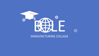 Addis Ababa City Administration Technical, Vocational, Education And Training Agency Bole Manufacturing Collage Efficient ...
