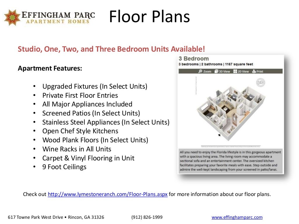 Effingham Parc Apartment Homes, Rincon, GA