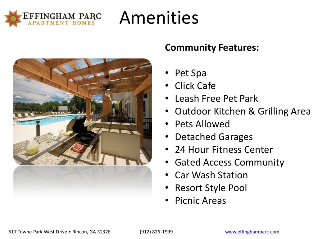 Effingham Parc Apartment Homes, Rincon, GA