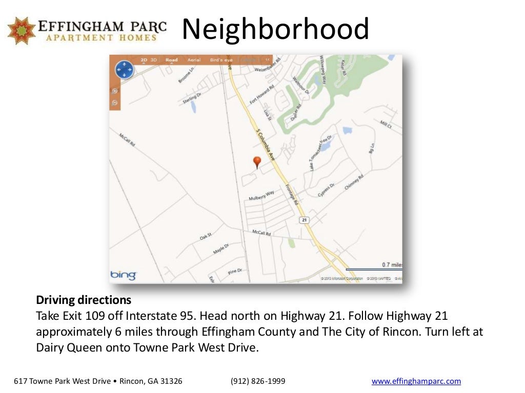 Effingham Parc Apartment Homes, Rincon, GA