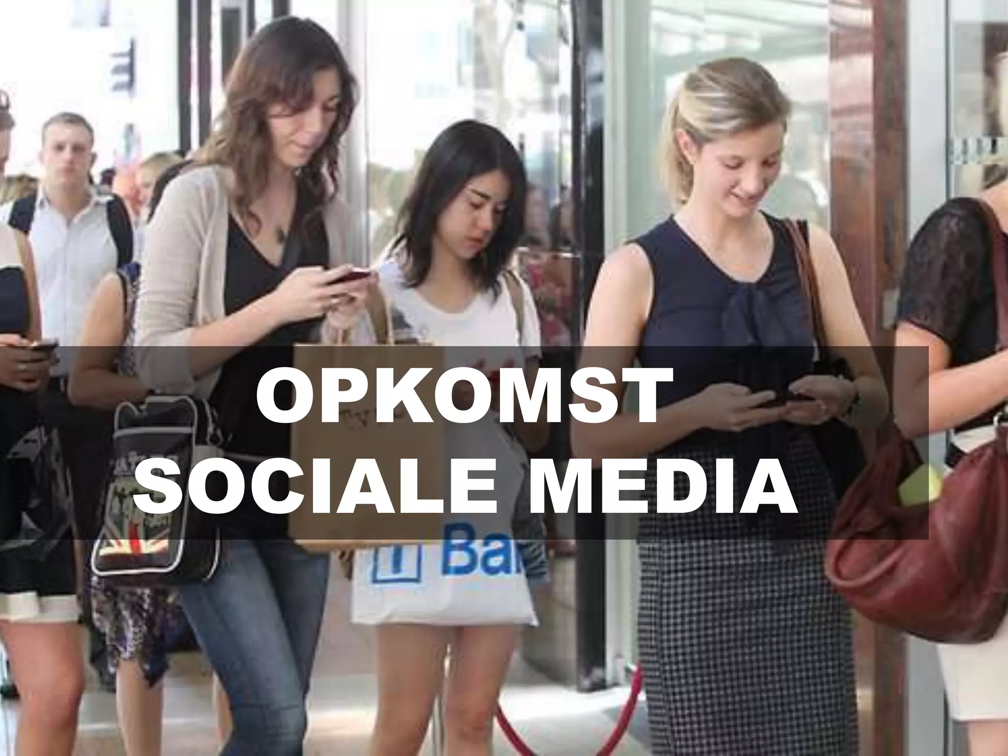 Opkomst sociale media

Albrecht Dürer

OPKOMST
SOCIALE MEDIA

 