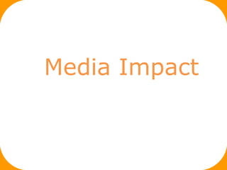 Media Impact
 