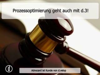 Mit d.3 können Sie vieles auf den Kopf stellen.Die Stadt Wuppertal macht Rechnungsbearbeitung mit d.3