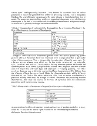 Effluent treatment plant | PDF
