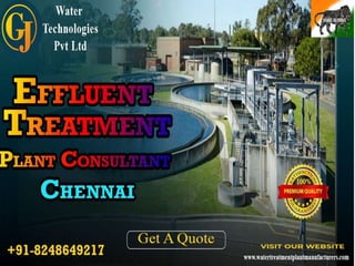 Effluent Treatment Plant| ETP Plant| Industrial ETP Plant| ETP Plant Consultant Chennai