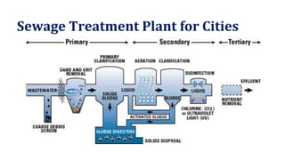 Sewage Treatment Plant for Cities
 