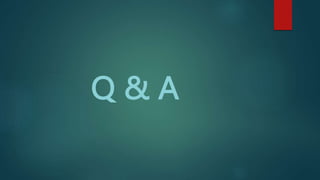 Q & A
 