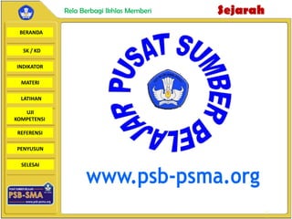 BERANDA
SK / KD
INDIKATOR
SejarahRela Berbagi Ikhlas Memberi
MATERI
LATIHAN
UJI
KOMPETENSI
REFERENSI
PENYUSUN
SELESAI
 