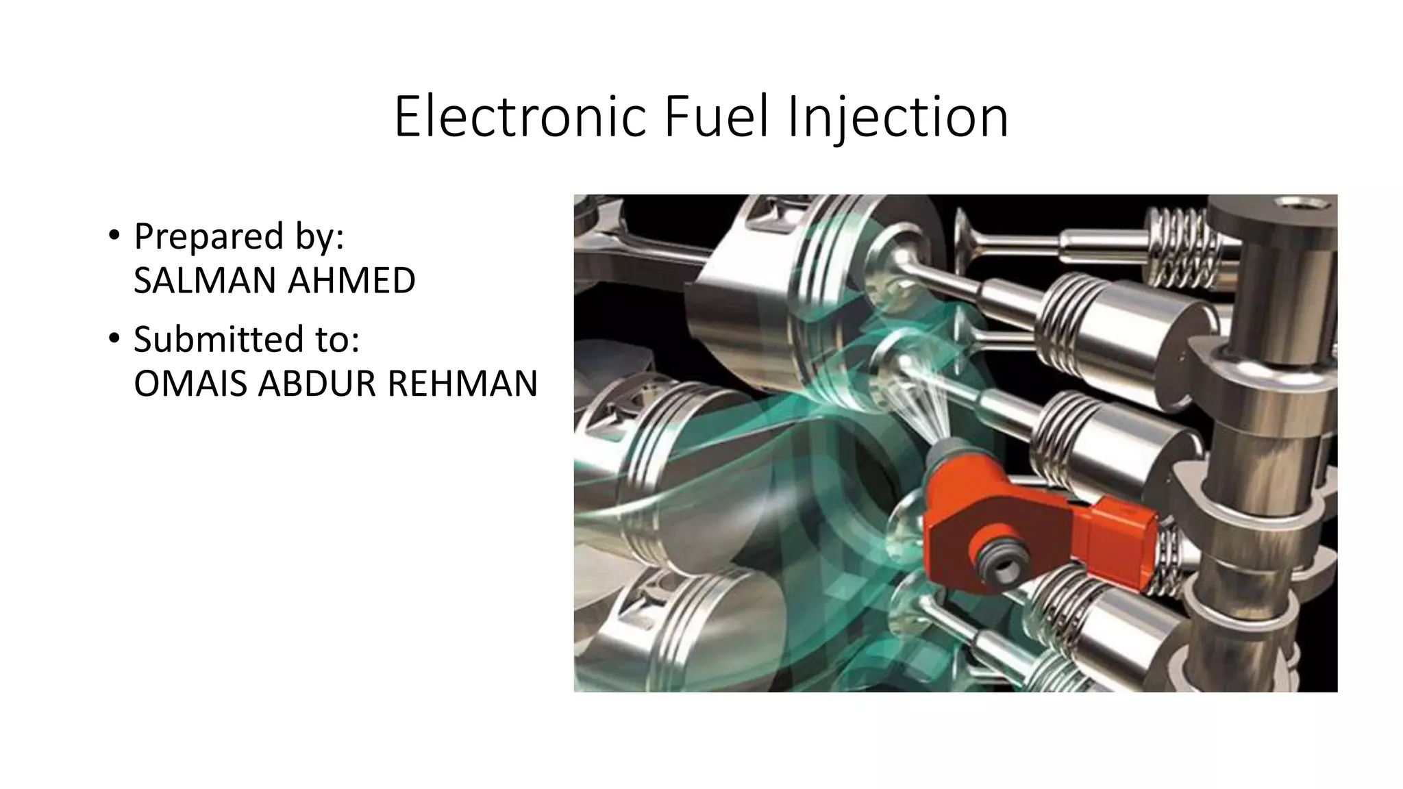 Electronic fuel injection vs carburettors PPT