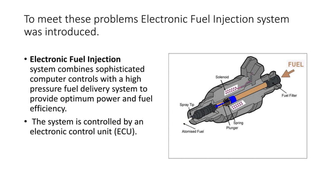 Electronic fuel injection vs carburettors | PPTX