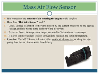 Electronic fuel injection system [EFI] | PPTX