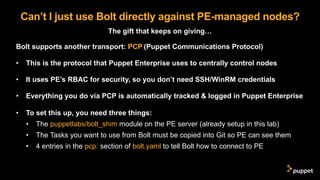 DevOps Automation with Puppet Bolt & Puppet Enterprise | PDF