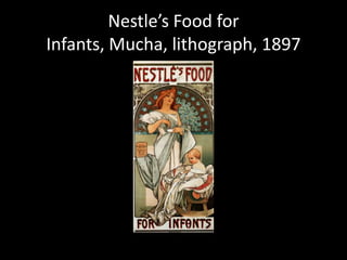 Nestle’s Food for Infants, Mucha, lithograph, 1897