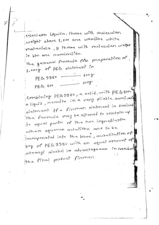 Semi solid dosage form