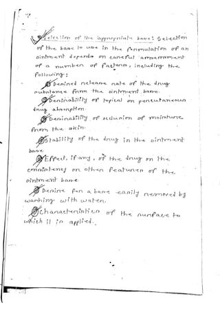 Semi solid dosage form