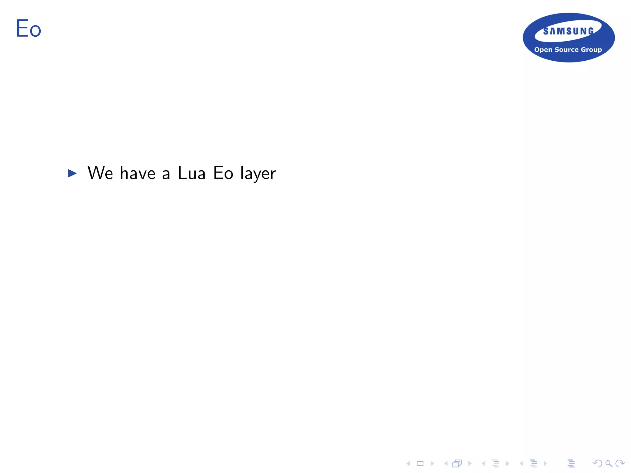 Eo
We have a Lua Eo layer
 