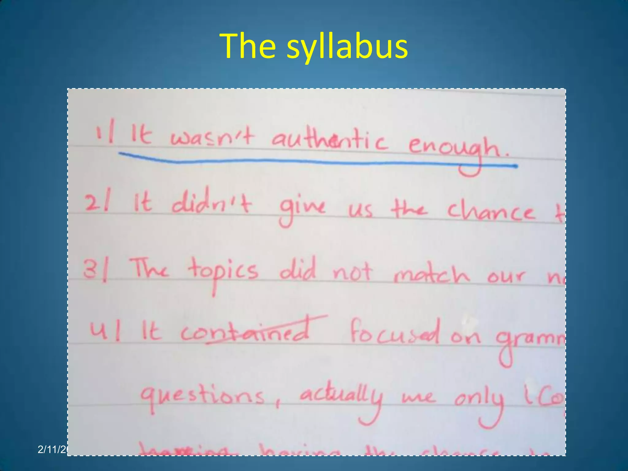 The syllabus




2/11/2012
 