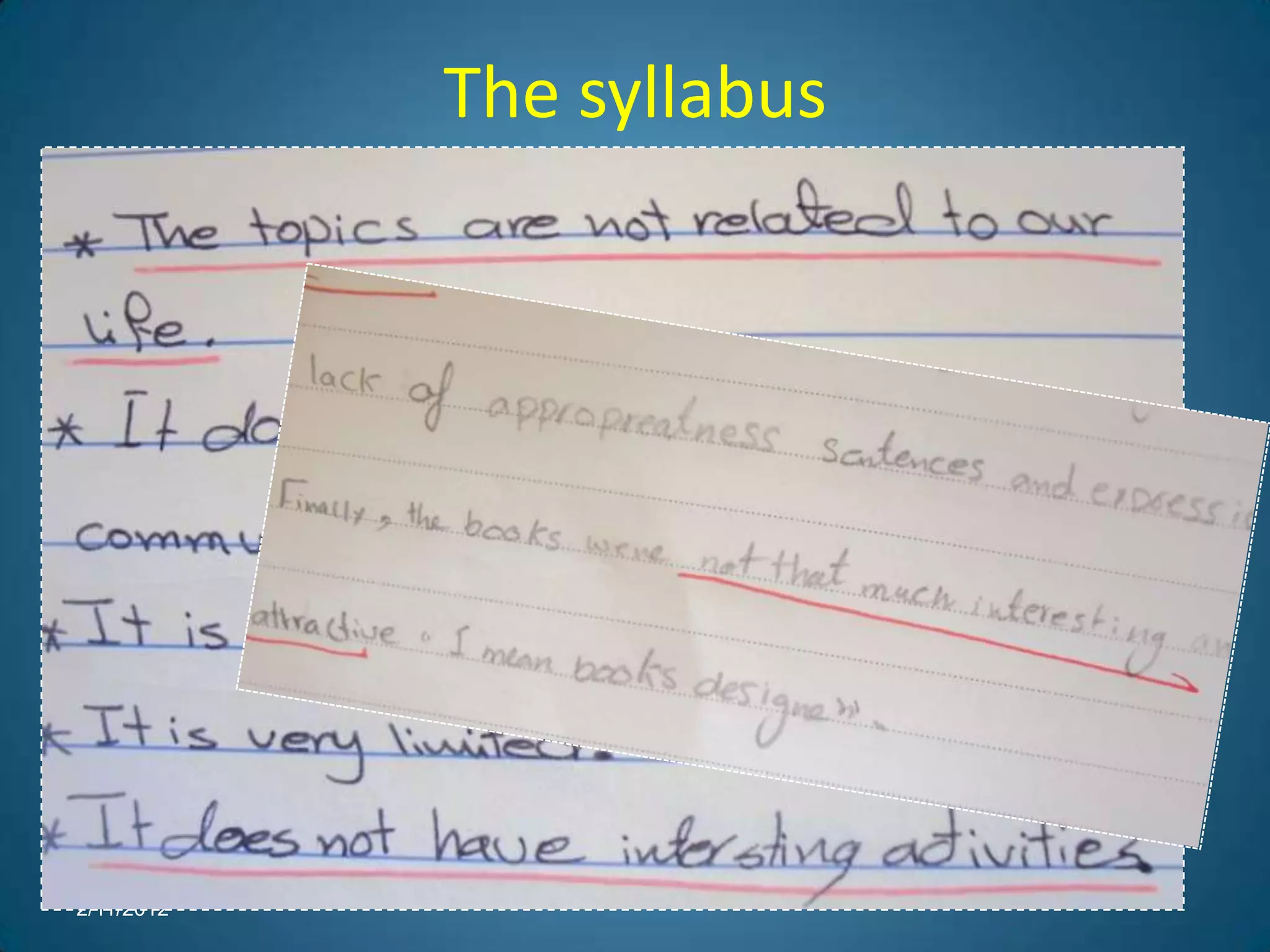 The syllabus




2/11/2012
 