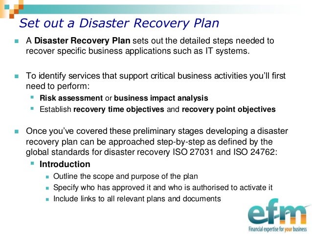 disaster recovery plan planning against a cyber attack disaster recovery plan definition
