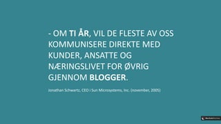 Bloggens plass i innholdsstrategien
Hjemmeside /
nettbutikk
(BOFU)
Innholdstilbud
(MOFU)
Blogg (TOFU)
 