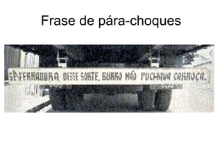 Frase de pára-choques 