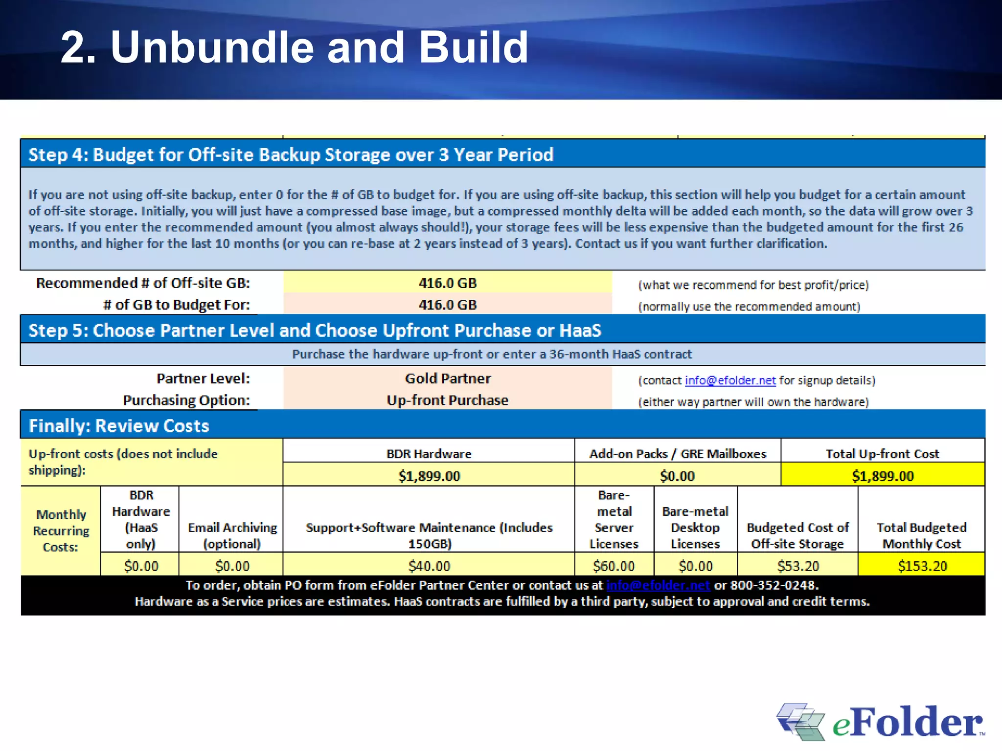 2. Unbundle and Build
 