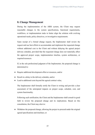 Automated Biometric Identification System Project Proposal for ...