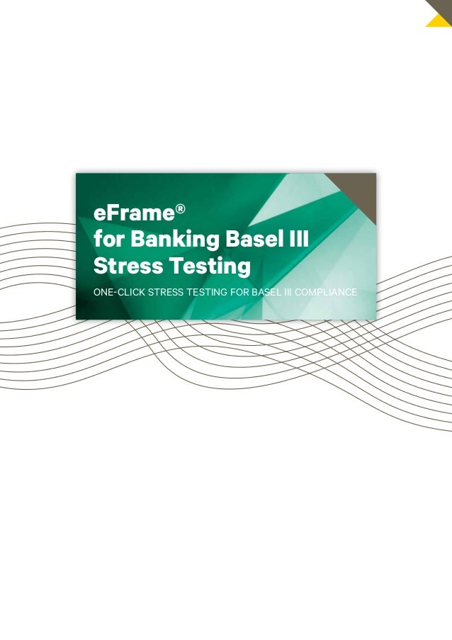 eFrame® for Banking Basel III Stress Testing