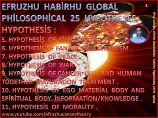 Efruzhu  habi̇rhu  global  phi̇losophi̇cal  hypotheses  2.