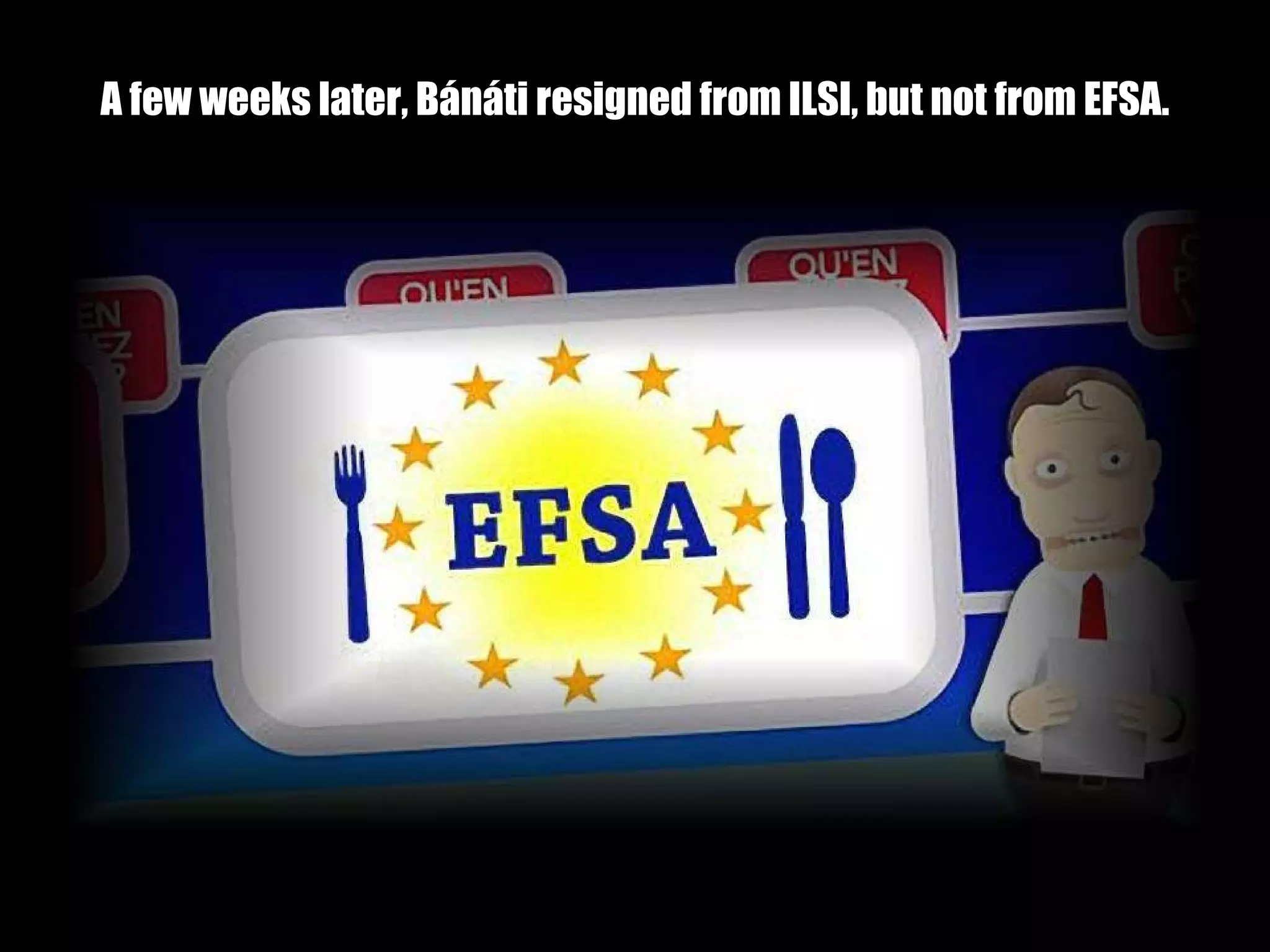 EFSA: EUROPEAN FOOD SAFETY AUTHORITY | PPS