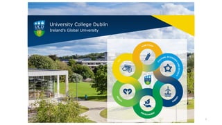 University College Dublin
Ireland’s Global University
3
 