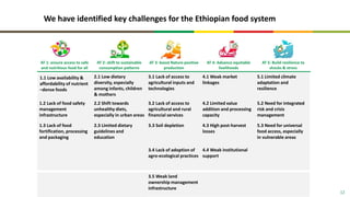 Food system: The case of Ethiopian food systems transformation (EFS) development