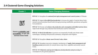Food system: The case of Ethiopian food systems transformation (EFS) development