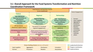 Food system: The case of Ethiopian food systems transformation (EFS) development
