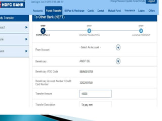 Electronic Fund Transfer (EFT)
