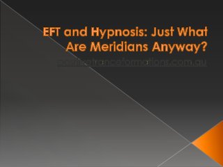 Eft and hypnosis