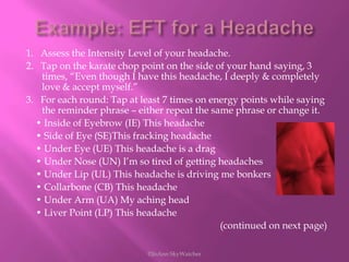 Under Eye (UE): “This problem”