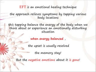Emotional Freedom Technique EFT | PPSX
