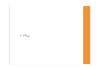 • Niger
 