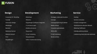 eFusion- customer loyalty & eBusiness  MARCOM14