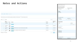 24
Notes and Actions
 