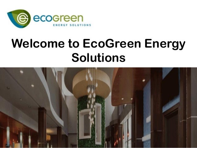 Ecogreen Energy Solutions Energy Project Development