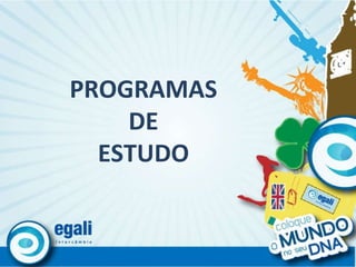 PROGRAMAS DE ESTUDO 